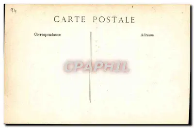 Stary naczynie z chimerymi — rysunek — A. Vincent, 4 rue des Berux-Arts - Paryż — Rewers
