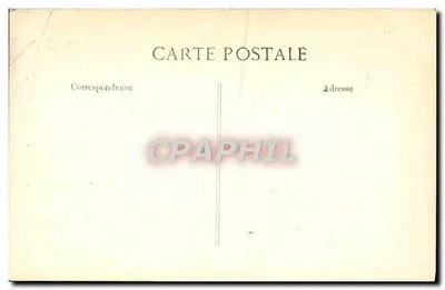 Monumento aos Artes — Paris — A. Vinrent, 6, rue des Beaux-Arts — Verso