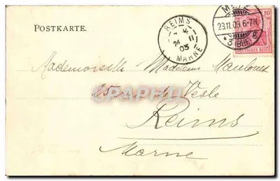 Metz - Pejzaż — Nols, Metz, seria 104, nr 133 — Rewers