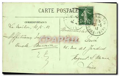 Le Croisic — Il Porto di Ciguet — LL. n°8 — Verso