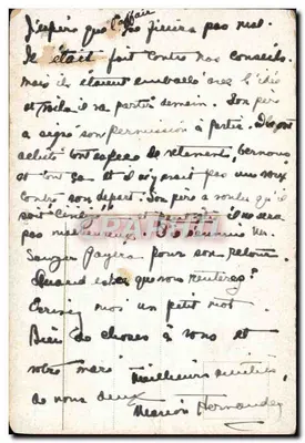 Cartolina d'epoca Folklore Islam — Verso