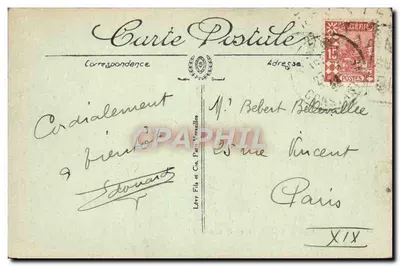 Touggourt — Relais de Bordj-El-Baady — L.I. — Verso