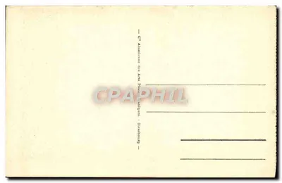 Argel — Mesquita Djemâa-Djedid — Cie Alsacienne des Arts Photographiques, Strasbourg — Verso