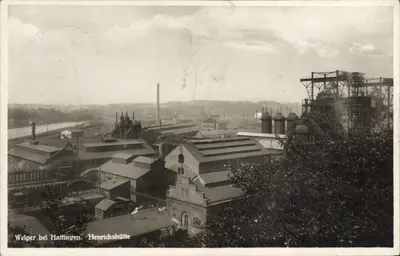Welper bei Hattingen — Henrichshütte — Erich Steenzel, Wanne-Eickel