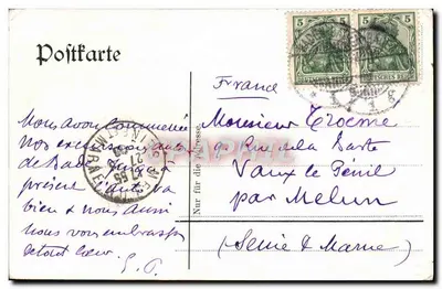 Ortenauer Bauer — Ortenau, Amt Offenburg — Original & Verlag C. Ruf, Freiburg i. B. — Rewers