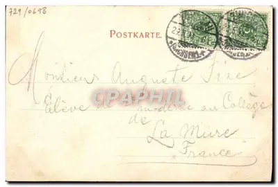 Markt (Ostseite) — Zwickau — E. Walter Mars, Zwickau I. S. — Verso