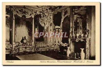 Potsdam — Sala de concerto de Friedrichs d. Grossen — Kunstverlag Robert Bügel, Berlin SW 48, Nr. 1486