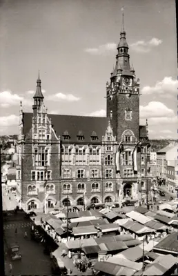 Marché et Hôtel de Ville de Wuppertal — Wuppertal — éditeur Calado, série ETS 111