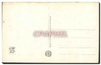 Pavillon der Post und Telegraphie — Ausstellung der Dekorativen Künste — Arch. CHET — n° 177 A.N. Paris — Rückseite