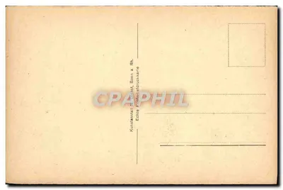 Braubach z Marksburg — panoramowa wizja — Kunststall Bonn a. Rh. — Rewers