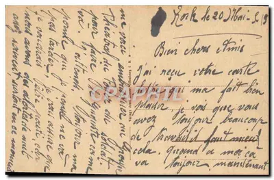 Kork przy Kehl nad Rynem — Rynek i Szpital Sanitarny — Ubrania z Hanauerland — Rewers