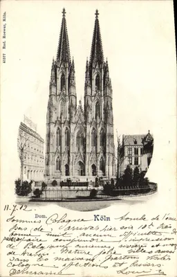 Cologne — Cathédrale du Dom — éditeur Rud. Roever, n° 41577