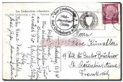 Bad Godesberg - Zur Lindenvirtin (Annchen) - Das Hof zum Godesberg — Rewers