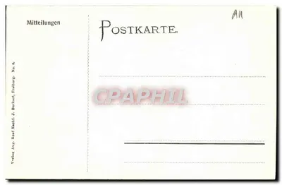 Münster, część południowej strony — Freiburg i.B. — Verlag Aug. Rüef Nachf. — Rewers