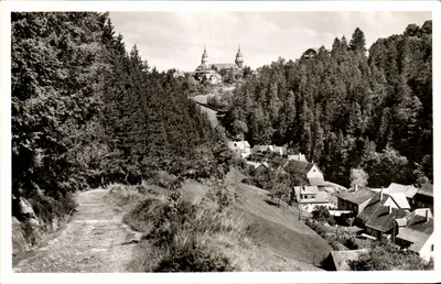 Freudenstadt no Schwarzwald — Estação de cura de altitude 740 m acima do nível do mar — Fiedler-Verlag n° 1633