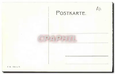 Ulm nad Dunajem — część od Rathausu — F. H. Ulm nad Dunajem — Rewers