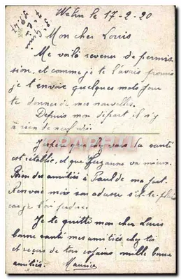 Coeln. Hohenzollernbrücke — vue de la passerelle et du pont métallique — éditeur inconnu, n° 12 — Verso