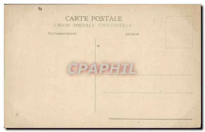 Constantinopla — Cemitério turco em Scutari — Union Postale Universelle — Verso