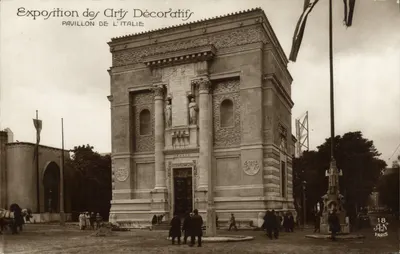 Wystawa Sztuki Dekoracyjnej — Pablon Włoch — J.A.N. Paryż