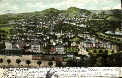 Bad Neuheim — vista panorâmica — editor União Postal Universal