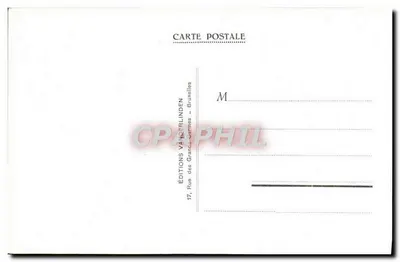 Sarczyn z mumii — Sztuka egipska — Wydawnictwo Vanderlinden, Bruksela — Rewers