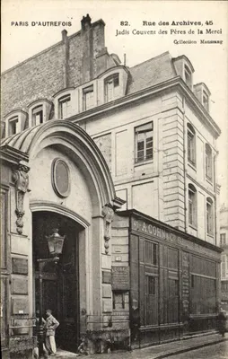 Rue des Archives, 45 — Antigamente Convento dos Padres da Misericórdia — Coleção Maussang