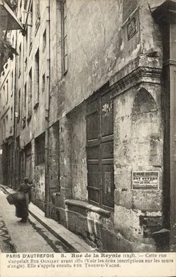 Paris de outrora — Rue de la Reynie (1248) — J. & L. Sallaberry, Paris