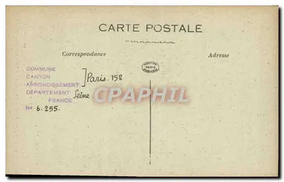 Lavatoio del Sole d'Or — antico cabaret dove fu tramato nel 1797 un complotto contro il Direttorio — Rue de Vaugirard, 224, Parigi — Verso