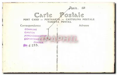 Place de la Bastille — Kolumna Lipca — Stary Paryż — ND. Fot. n°6 — Rewers