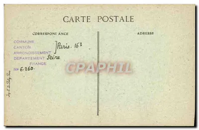 Rue Van-Loo — allaghi del 1910 nel quartiere di Auteuil — collaborazione documentaria di Maubang — Verso