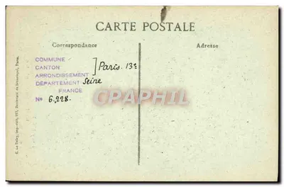 Ruelle des Reculettes — Parijs van vroeger — E. Le Béloy, n° 27 — Achterkant