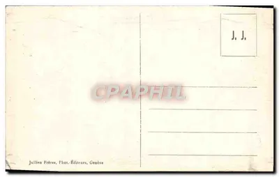 Jaskinia Mont-Blanca i lodowiec Bossonów — Chamonix — J.J. 6121 — Rewers
