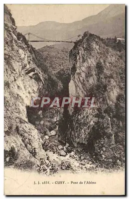 Cusy - Ponte da Abime — J. J. 2835