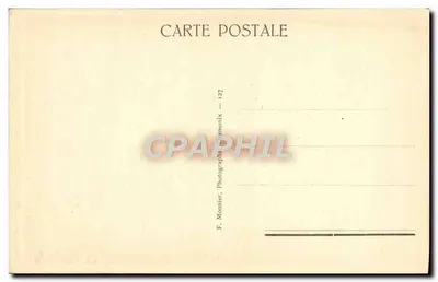 Chamonix-Mont Blanc — Kolej Montanvert i Aiguille du Dru — F. Monnier, Chamonix — 127 — Rewers