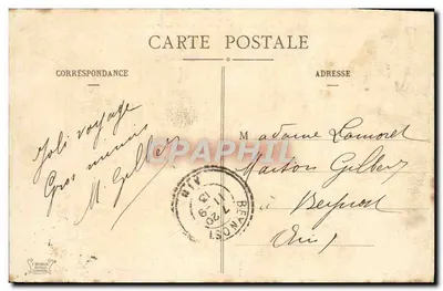 Chambéry - Algemene uitzicht en het Névôzel (1533 m.) - Onbekende uitgever, n° 2401 — Achterkant