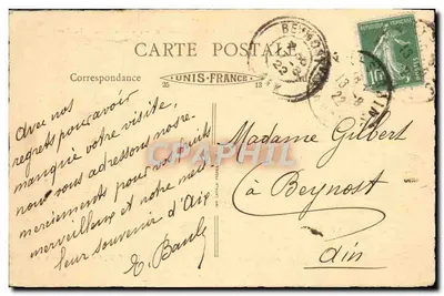 Aix-les-Bains — Wielki Hotel Bernascon i Revard (1.568 m) — La Savoie, nr 151 — Rewers