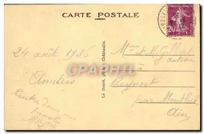 Annecy — Świątynia św. F. de Sales i św. J.-P. de Chantal — Jos — Rewers