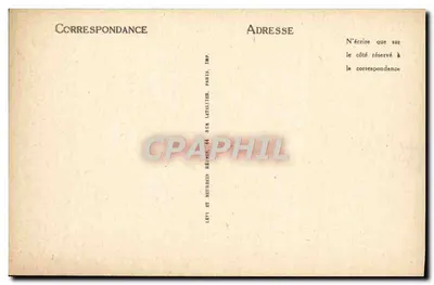 Annecy — El Castillo y los Barcos — LL. n° 373 — Reverso