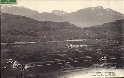 Vista do Col de Châtillon — Táninges — L.F. — 1903