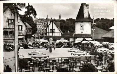 Wystawa Międzynarodowa w Paryżu 1937 — Park Atrakcji La Vieille France — H. Chikault, Boulogne-sur-Seine