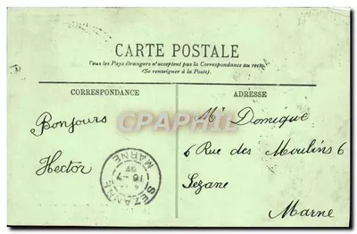 Karawana Touareg — Wystawa Kolonialna 1907 — B.L. Reprodukcja zabroniona — Rewers