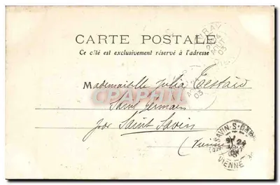Civray - o Velho Ponte — Vienne - 67 — editor I.L. — Verso