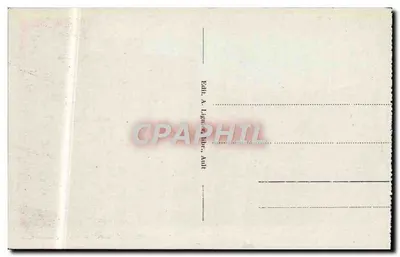 Ault-sur-Mer — Visão geral da cidade e do farol — Editor A. Lignier, Ault — Verso