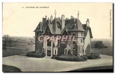 Castelo de Chambly — Vista do castelo — Tesouro Edição Beaumont-sur-Oise
