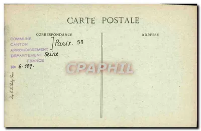 Rue Geoffroy-Saint-Hilaire, 35 — Antigo cabaré « La Biche » — Paris d'autrefois, n°130 — Verso