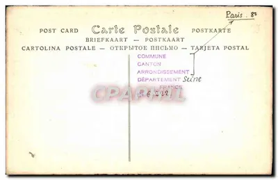 Paris — Événements de la Commune (1871) — Maisons de la Rue Royale incendiées par les Défenseurs de la Commune — ND. Phot. — n° 233 — Rewers