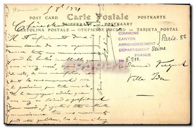 O Palácio da Indústria em 1867 — Paris Antigo — ND. Fot. — Verso