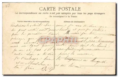 Życie na wsi — Pijany — Héliotypie Dugas et Cie, Nantes — Rewers