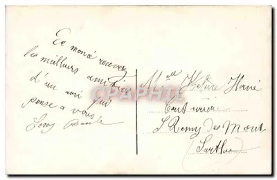 Mademoiselle — choix parmi des jeunes filles — éditeur May, n° 235 — Verso