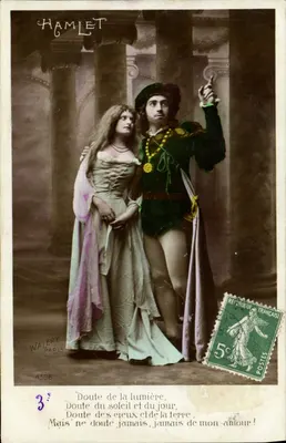 Hamlet — scène de théâtre — Walery Paris n°4396